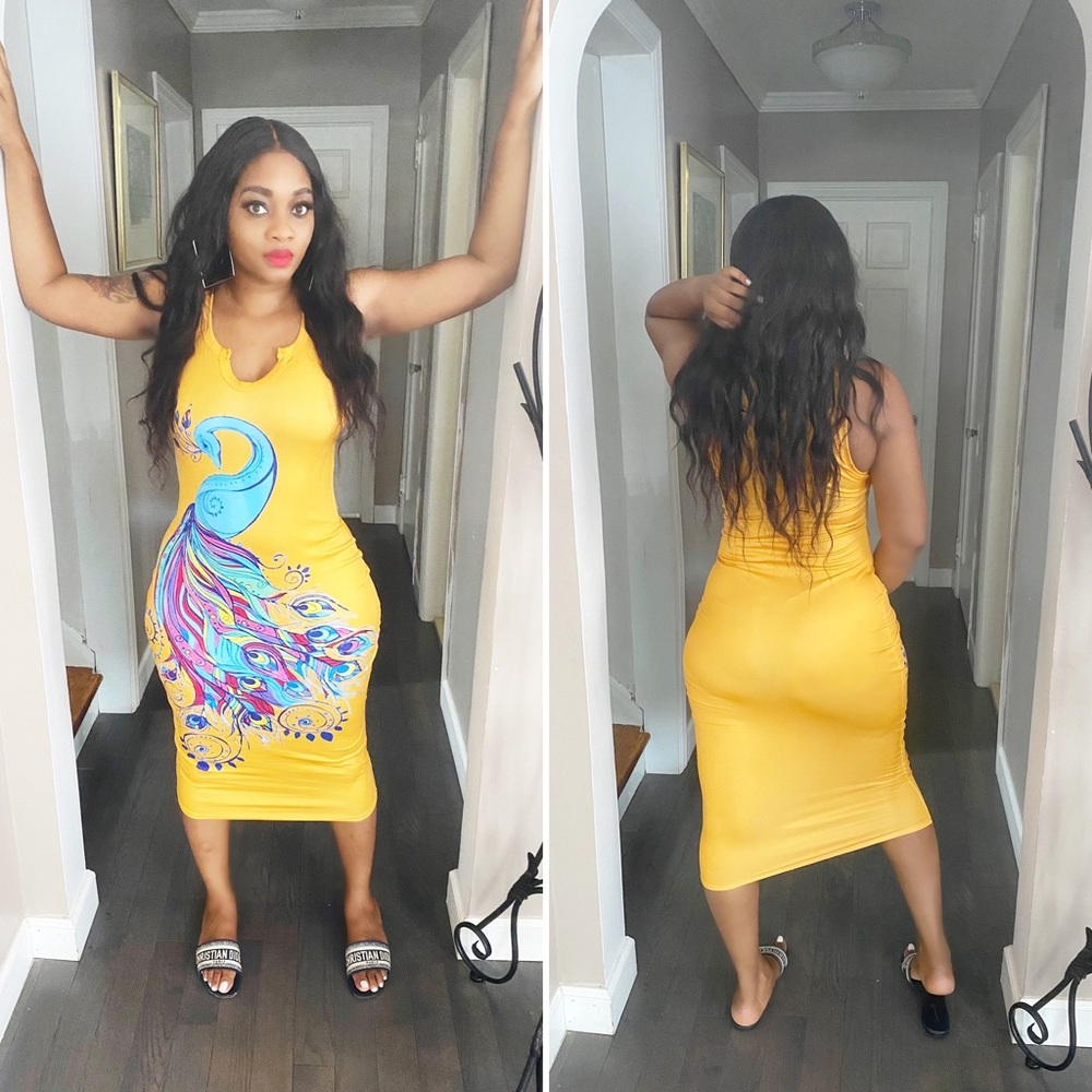 Women midi summer dress